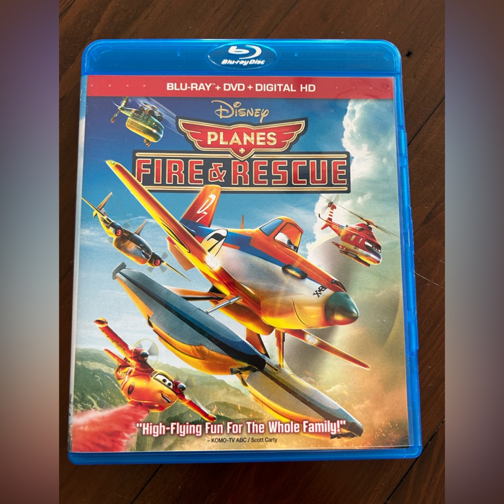 Disney’s Planes: Fire and Rescue Blu-Ray & DVD